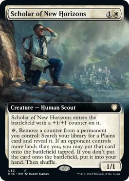 Scholar of New Horizons (Extended Art) [Commander: The Brothers' War] 53