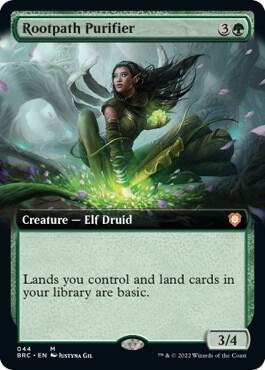 Rootpath Purifier (Extended Art) [Commander: The Brothers' War] 44