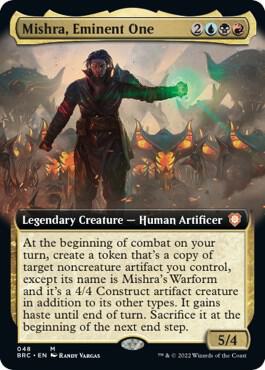 Mishra, Eminent One (Extended Art) [Commander: The Brothers' War] 48