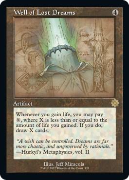 Well of Lost Dreams (Schematic) [The Brothers' War: Retro Frame Artifacts] 125