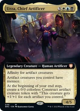 Urza, Chief Artificer (Extended Art) [Commander: The Brothers' War] 49