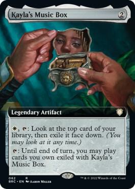 Kayla's Music Box (Extended Art) [Commander: The Brothers' War] 62