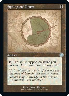 Springleaf Drum (Schematic) [The Brothers' War: Retro Frame Artifacts] 118
