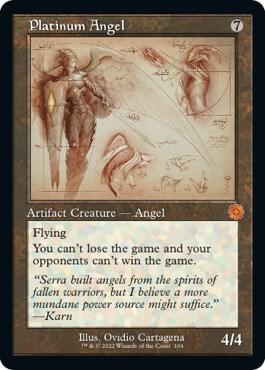 Platinum Angel (Schematic) [The Brothers' War: Retro Frame Artifacts] 104