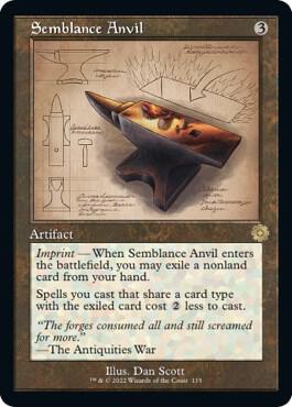 Semblance Anvil (Schematic) [The Brothers' War: Retro Frame Artifacts] 115