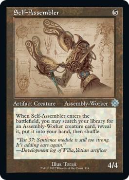 Self-Assembler (Schematic) [The Brothers' War: Retro Frame Artifacts] 114