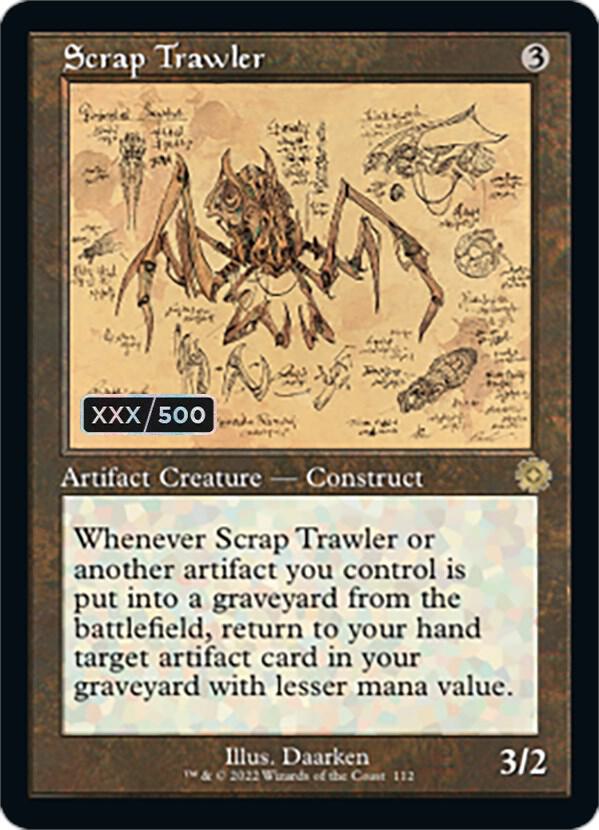 Scrap Trawler (Schematic) (Serial Numbered) [The Brothers' War: Retro Frame Artifacts] 112