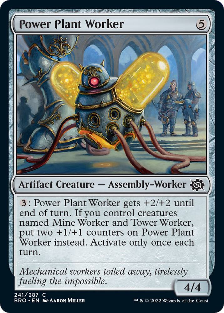Power Plant Worker [The Brothers' War] 241