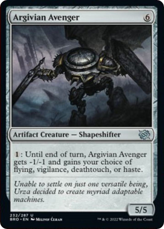 Argivian Avenger [The Brothers' War] 232