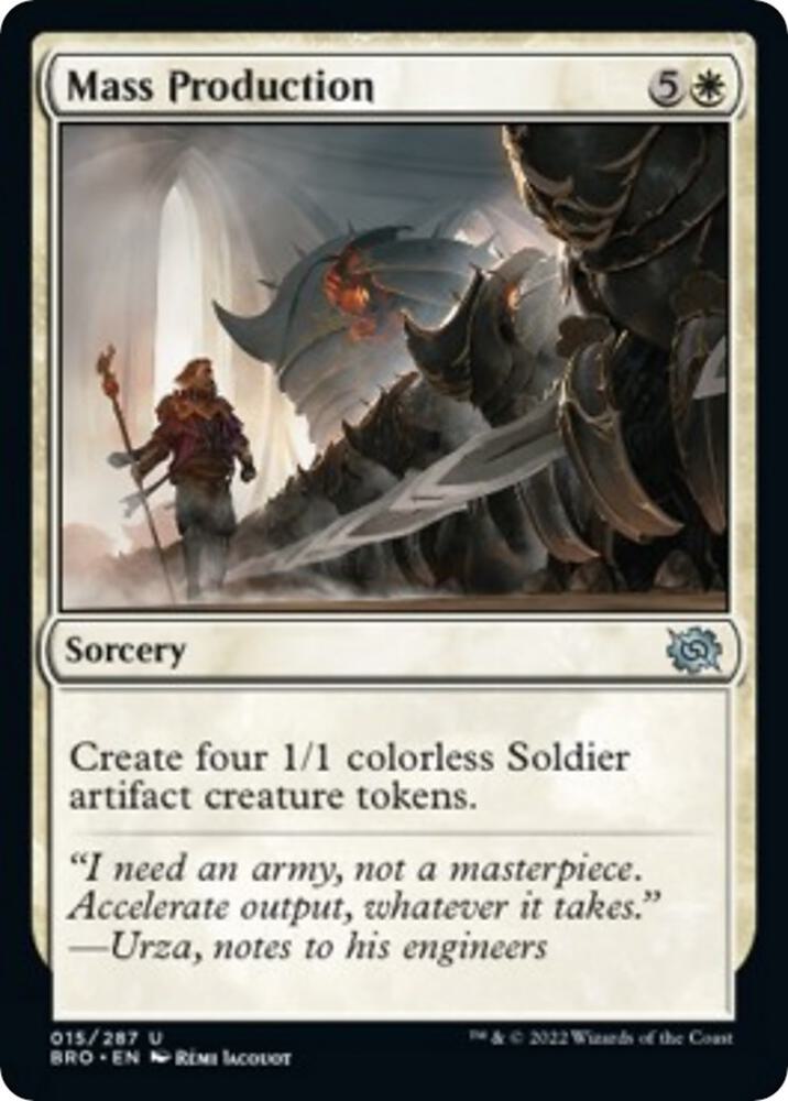 Mass Production [The Brothers' War] 15