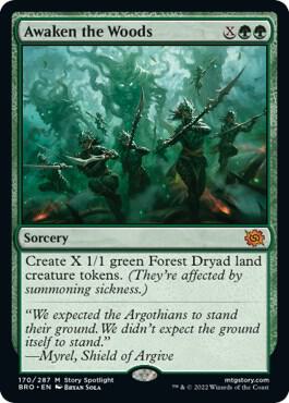 Awaken the Woods [The Brothers' War] 170