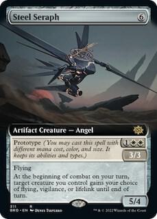 Steel Seraph (Extended Art) [The Brothers' War] 311