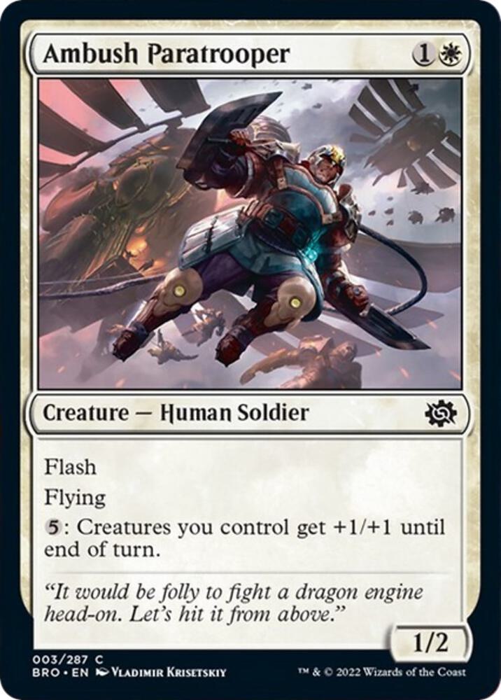 Ambush Paratrooper [The Brothers' War] 3