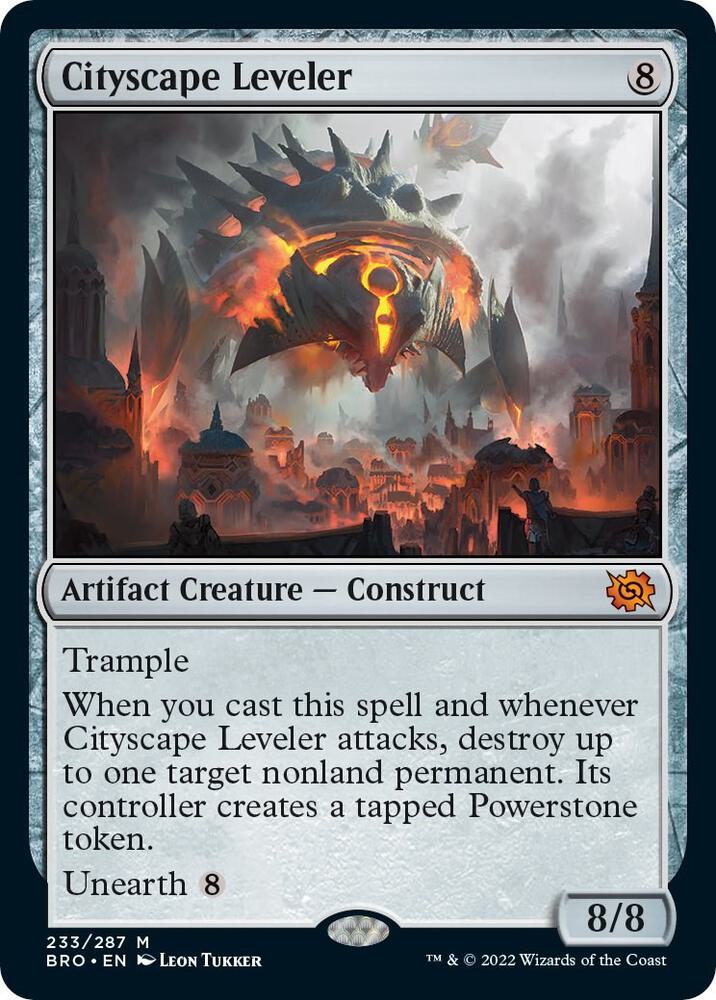 Cityscape Leveler [The Brothers' War] 233