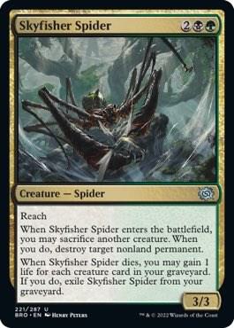 Skyfisher Spider [The Brothers' War] 221