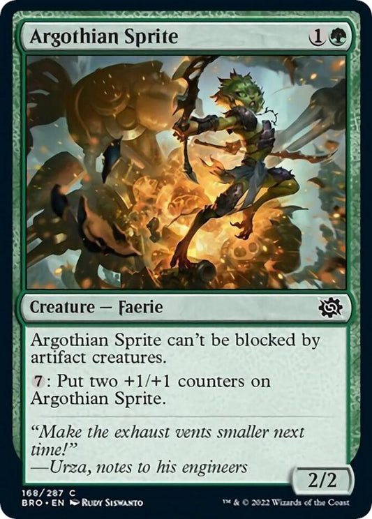 Argothian Sprite [The Brothers' War] 168