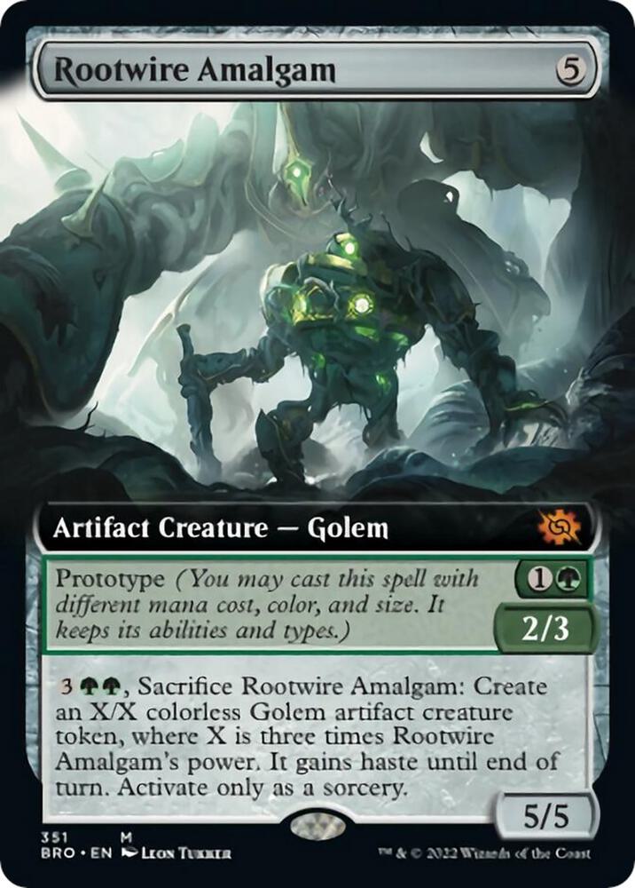 Rootwire Amalgam (Extended Art) [The Brothers' War] 351