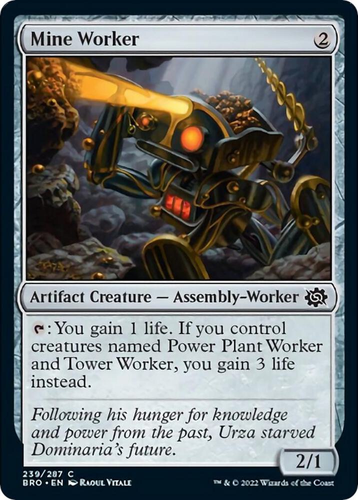 Mine Worker [The Brothers' War] 239