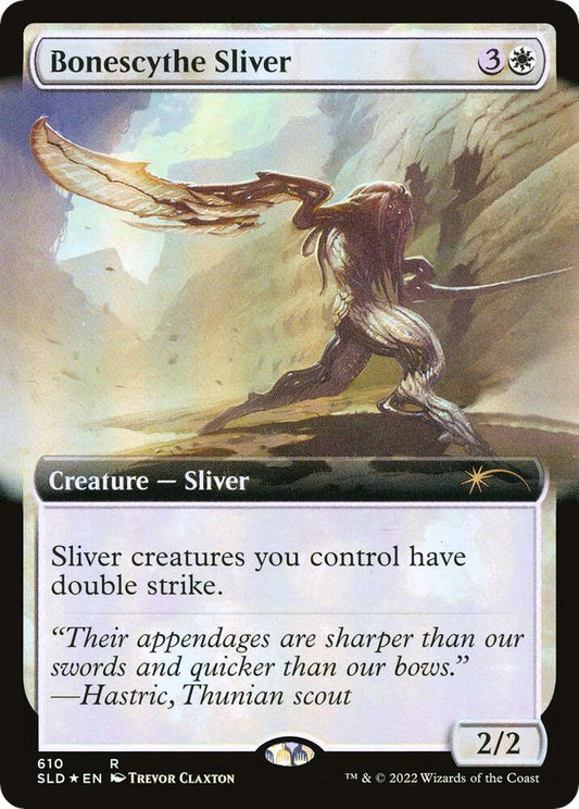Bonescythe Sliver (Extended Art) [Secret Lair Drop Series] 610