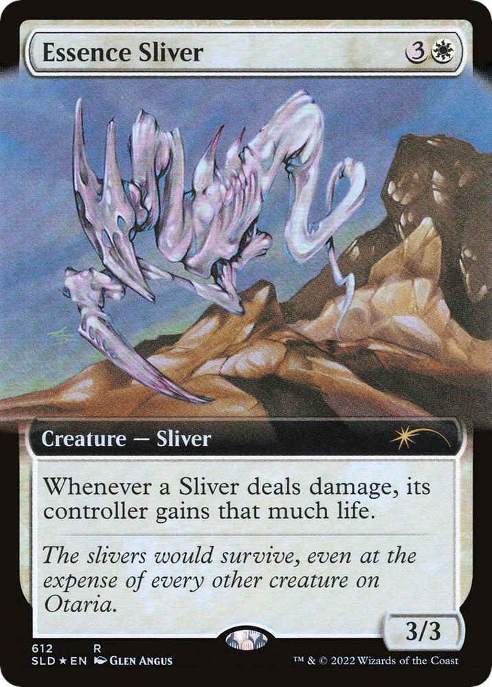 Essence Sliver (Extended Art) [Secret Lair Drop Series] 612