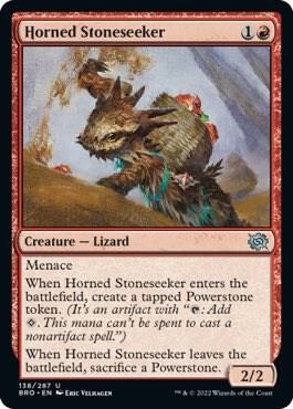 Horned Stoneseeker [The Brothers' War] 138