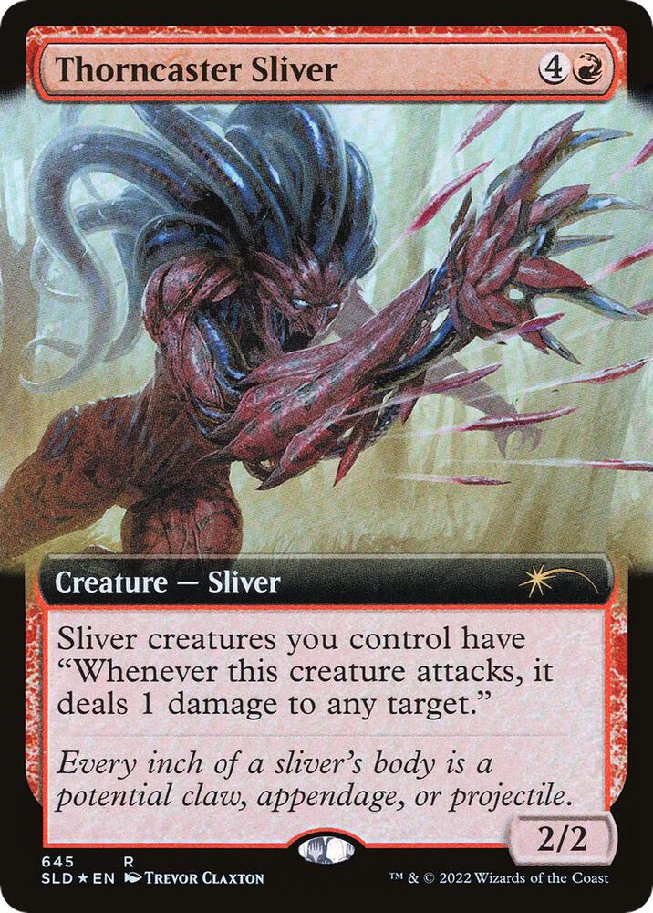 Thorncaster Sliver (Extended Art) [Secret Lair Drop Series] 645
