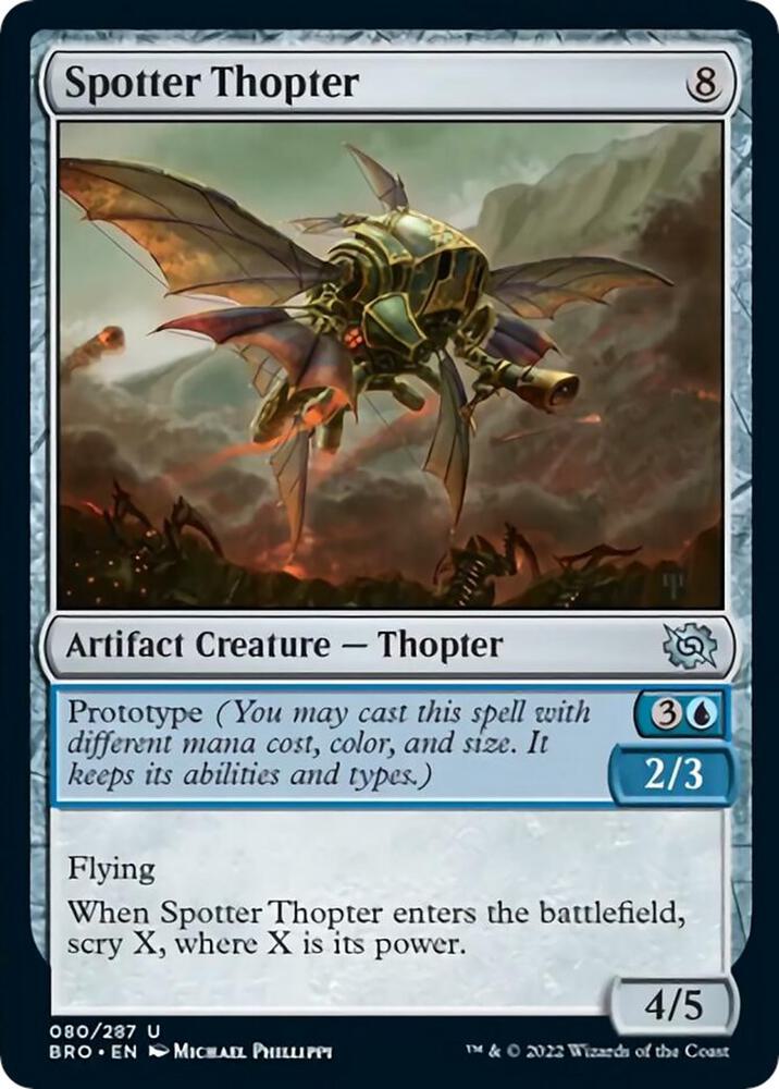 Spotter Thopter [The Brothers' War] 80