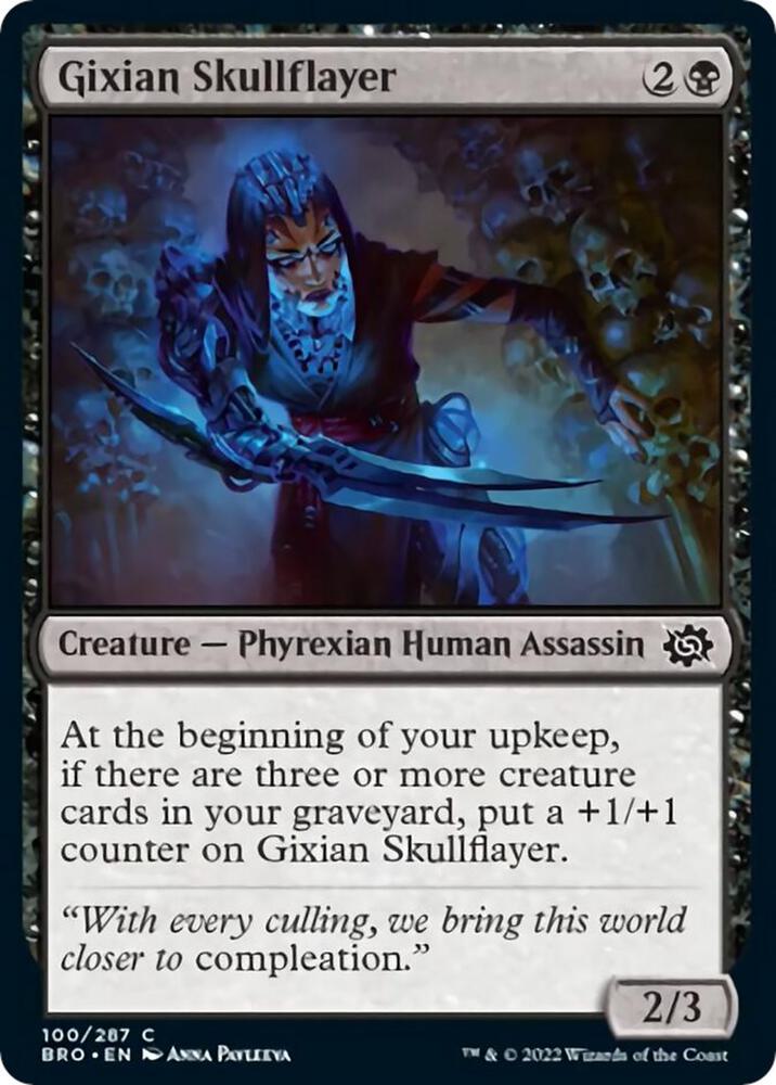 Gixian Skullflayer [The Brothers' War] 100