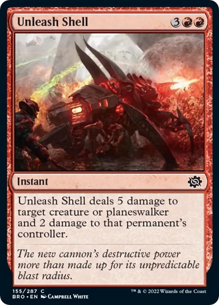 Unleash Shell [The Brothers' War] 155