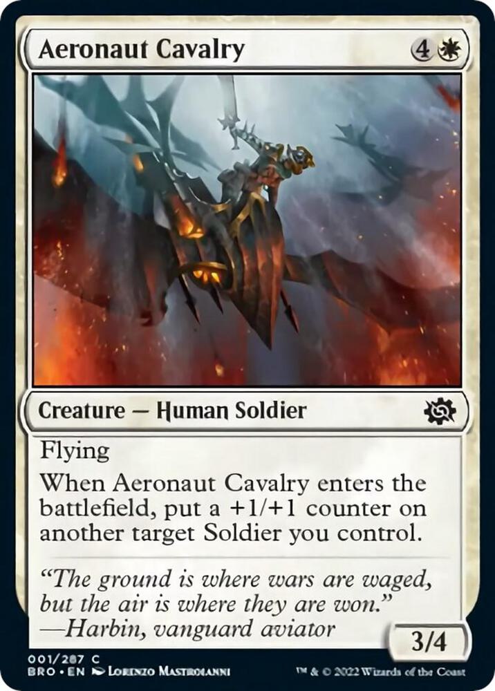 Aeronaut Cavalry [The Brothers' War] 1