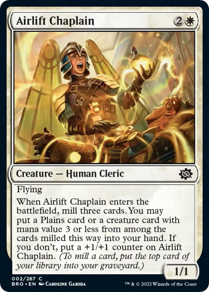 Airlift Chaplain [The Brothers' War] 2