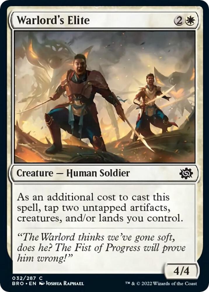 Warlord's Elite [The Brothers' War] 32