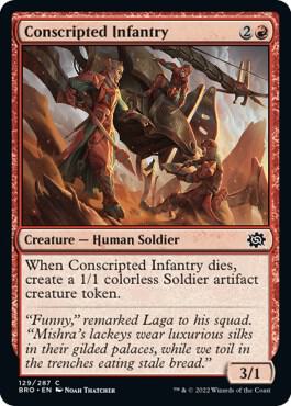 Conscripted Infantry [The Brothers' War] 129