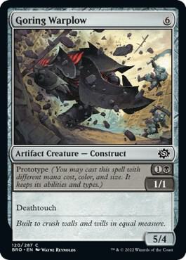 Goring Warplow [The Brothers' War] 120