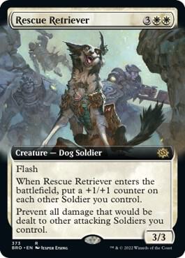 Rescue Retriever (Extended Art) [The Brothers' War] 373