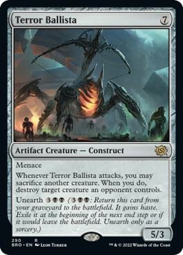 Terror Ballista [The Brothers' War] 290