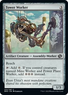Tower Worker [The Brothers' War] 255