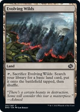 Evolving Wilds [The Brothers' War] 261