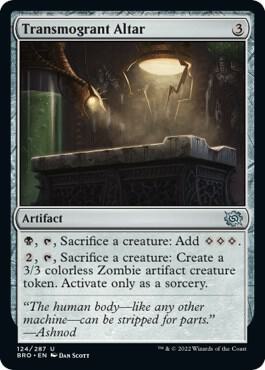 Transmogrant Altar [The Brothers' War] 124