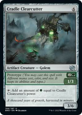 Cradle Clearcutter [The Brothers' War] 198