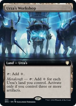 Urza's Workshop (Extended Art) [Commander: The Brothers' War] 51