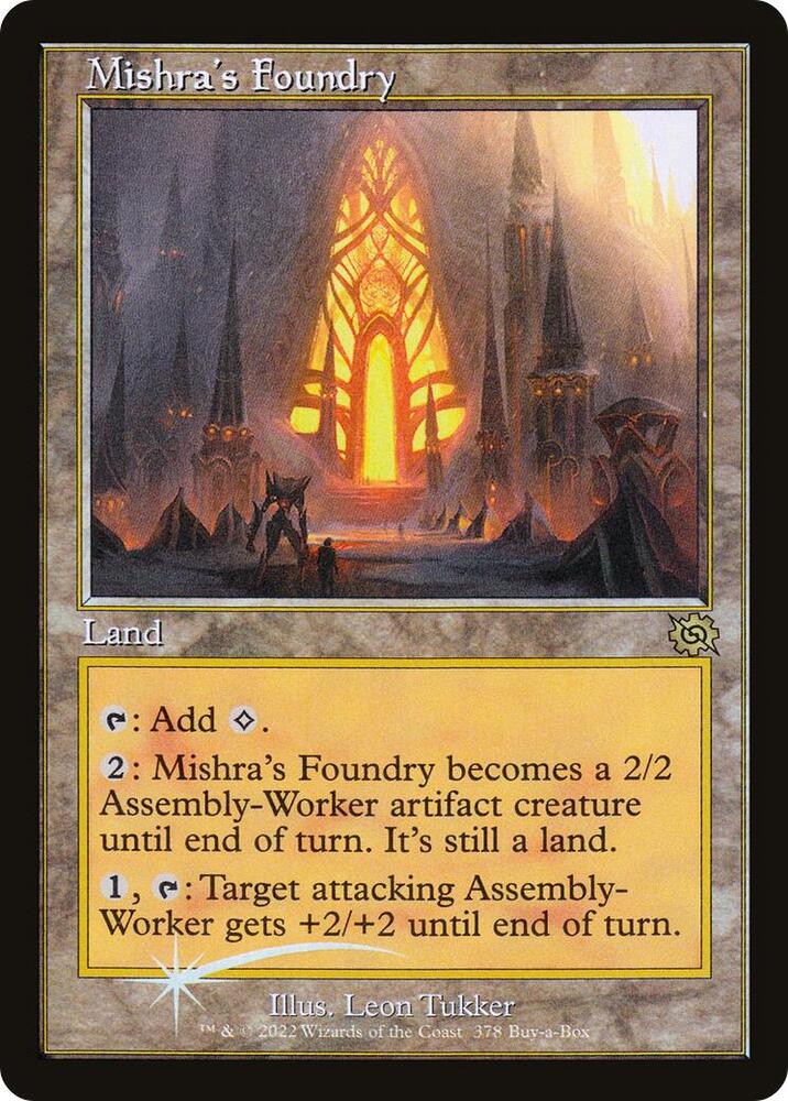 Mishra's Foundry [Buy-A-Box Promos] 378