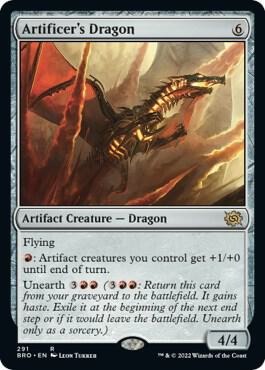 Artificer's Dragon [The Brothers' War] 291