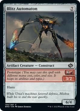 Blitz Automaton [The Brothers' War] 158