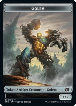 Golem Token [The Brothers' War] 6
