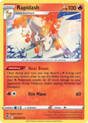 Rapidash - 022/195 [Deck Exclusives] 022/195