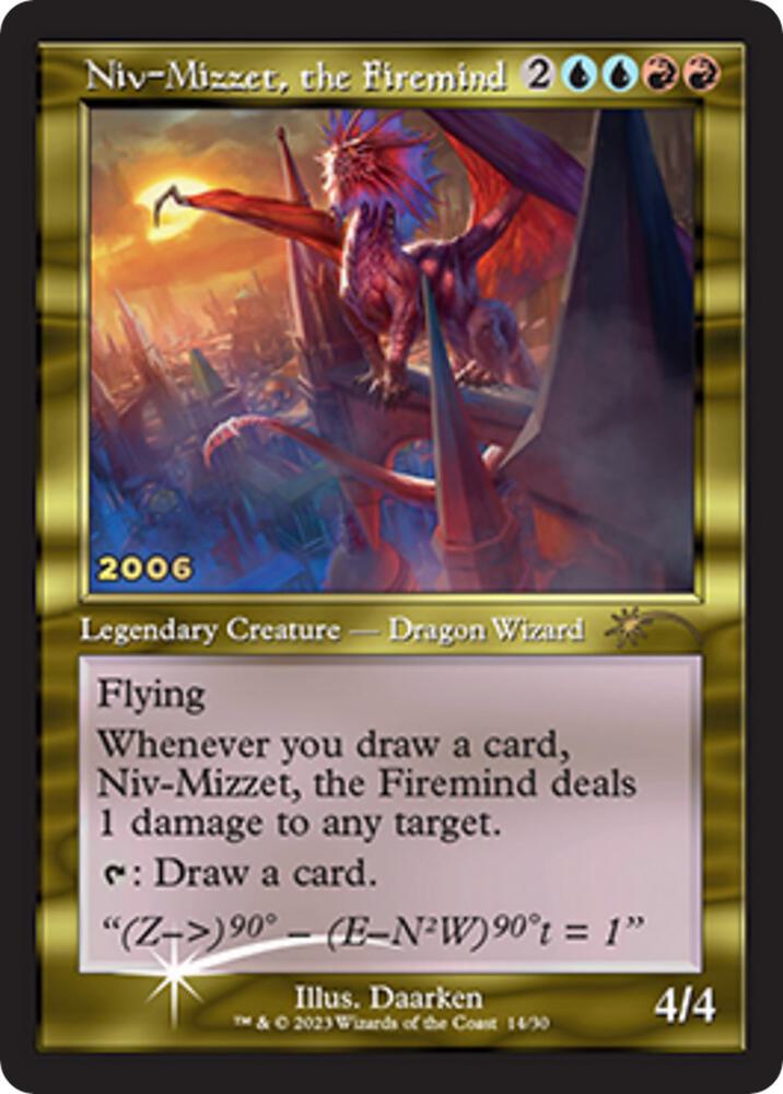 Niv-Mizzet, the Firemind [30th Anniversary Promos] 14