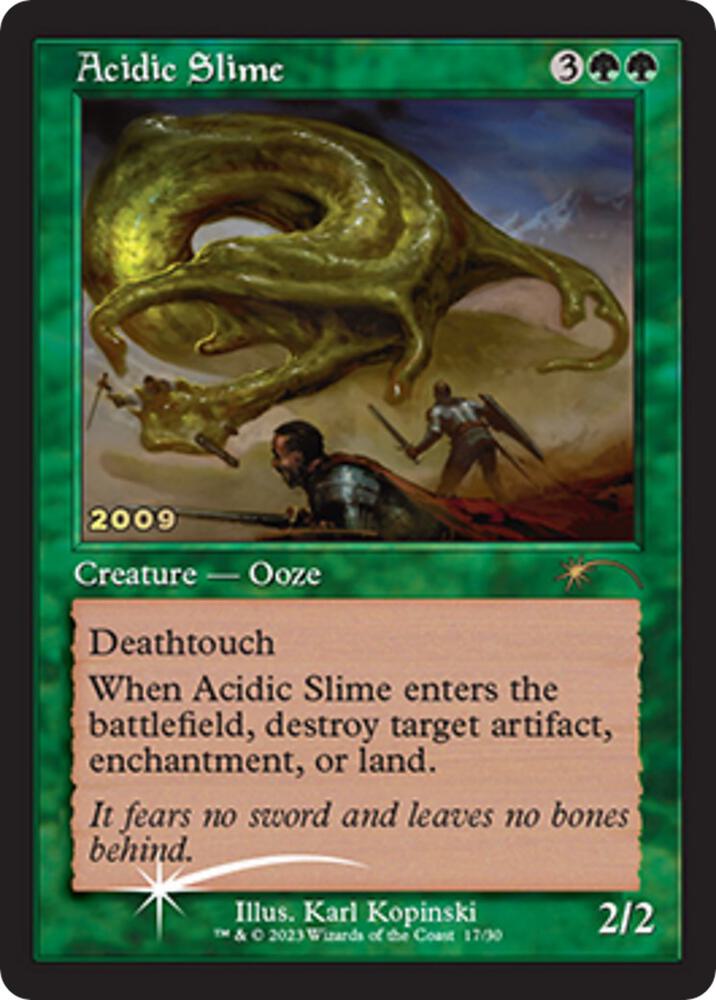 Acidic Slime [30th Anniversary Promos] 17