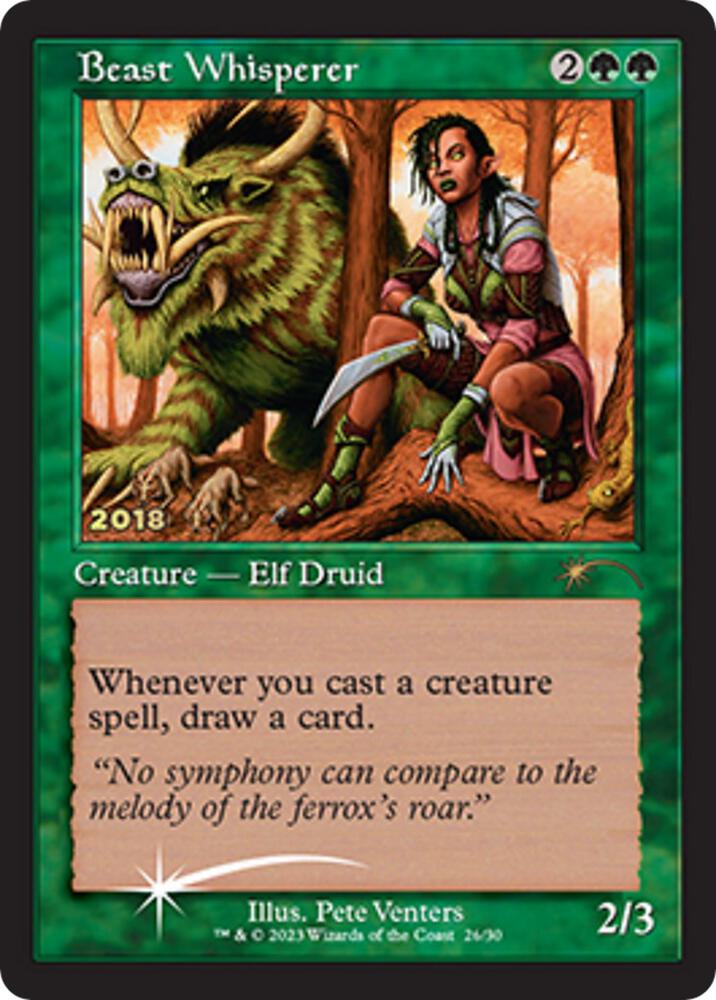 Beast Whisperer [30th Anniversary Promos] 26