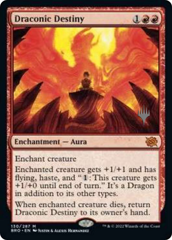 Draconic Destiny [Promo Pack: The Brothers' War] 130
